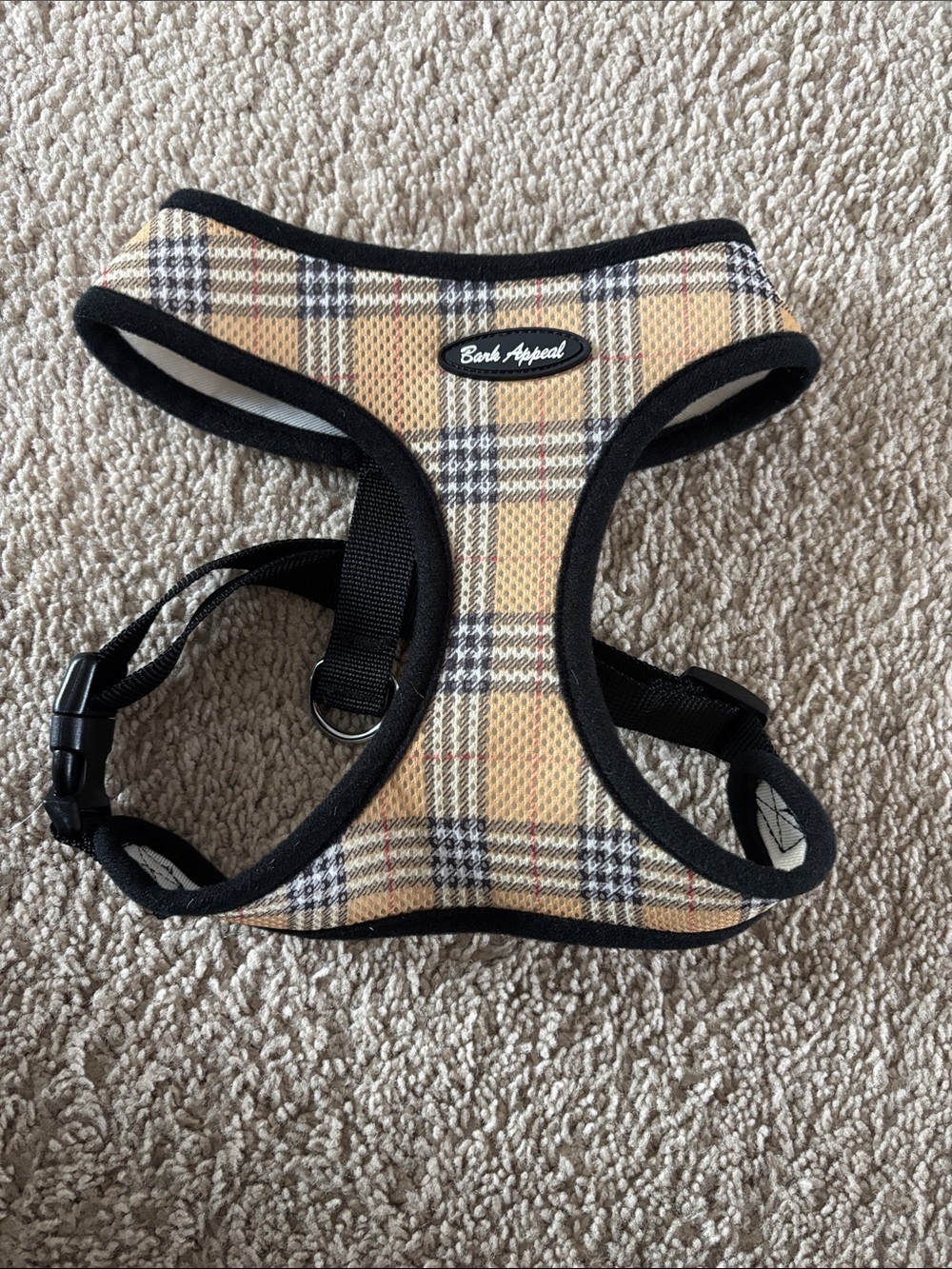 Bark Appeal Breathe EZ Mesh Pull-Over Harness (Plaid)